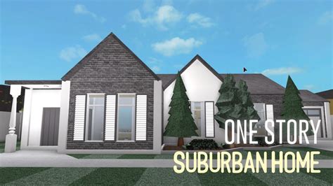 ROBLOX | Welcome to Bloxburg: One Story Suburban House - YouTube