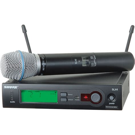 Shure SLX Series Wireless Microphone System SLX24/BETA87C-L4 B&H