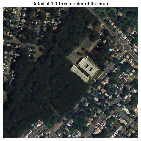 Aerial Photography Map of Iselin, NJ New Jersey