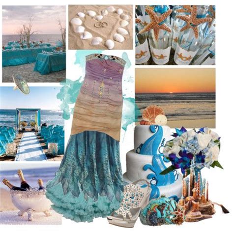 themed wedding- the little mermaid | Mermaid theme wedding, Ocean ...