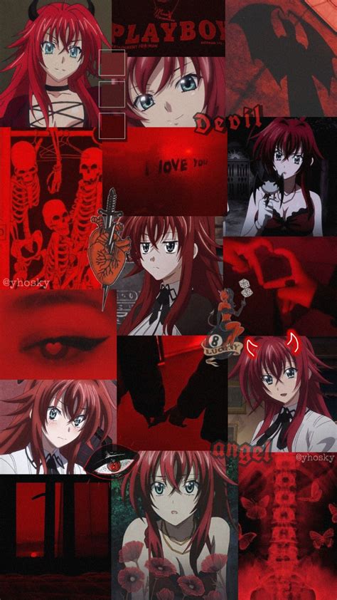 Rias Gremory Wallpaper, Half Screen, Cool Anime Backgrounds, Anime High School, Highschool Dxd ...