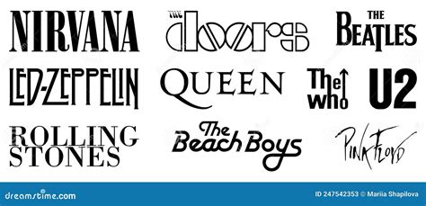 Led Zeppelin Logo Vector Illustration | CartoonDealer.com #129086482