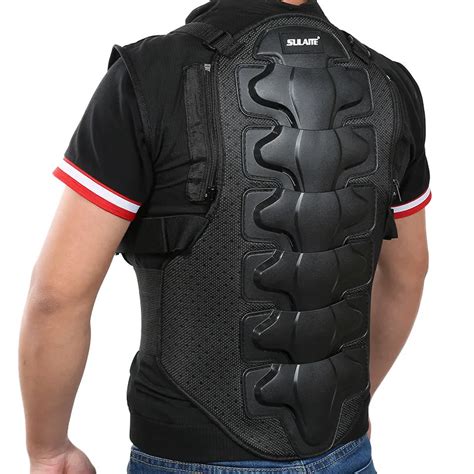 Motorcycle Armor Jacket Men Sleeveless Armor Vest Outdoor Motorcross RC Chest Protective Sport ...