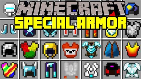 Minecraft SPECIAL ARMOR MOD! | OP ARMOR ABILITIES, JETPACKS, & MORE ...