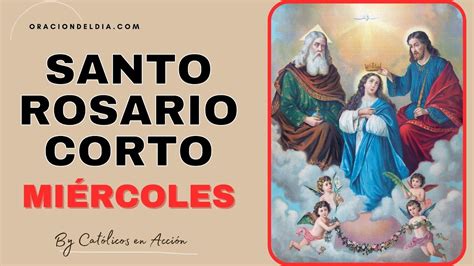 SANTO ROSARIO Corto de Hoy Miércoles - YouTube