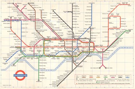 The Northern Line Tube Map