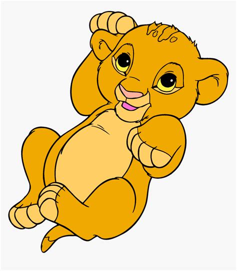 Simba Nala Lion Clip Art - Lion King Baby Simba, HD Png Download - kindpng