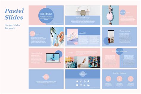 Pastel 01 Google Slides Template | Creative Market