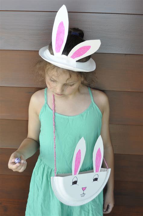 Paper Plate Bunny Bag | Be A Fun Mum