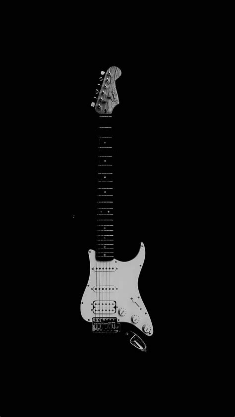 HD wallpaper: grayscale photo of stratocaster guitar besides black Marshall amplifier ...