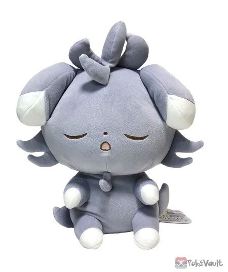 Pokemon 2023 Espurr Sleeping Takara Tomy Poke Peace Large Plush Toy