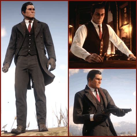 Hosea inspired outfit : reddeadfashion