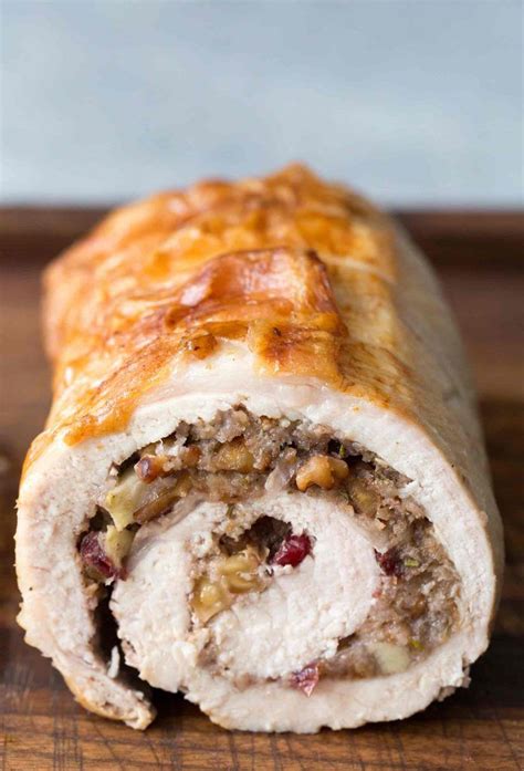 This Cranberry Apple Stuffed Pork Loin Is a Showstopping Holiday Main | Recipe | Tenderloin ...