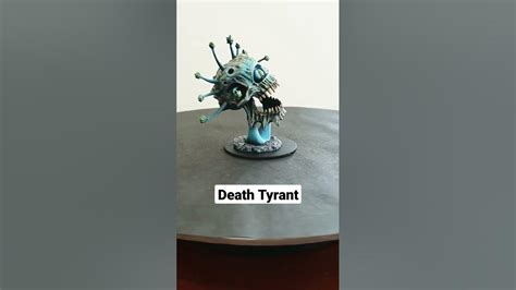 Death Tyrant Miniature - Painted by MINI FX - YouTube