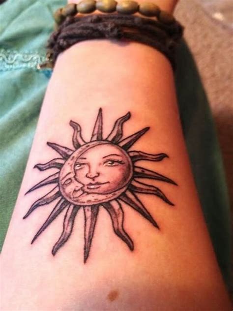 43 Best Hippie Tattoo Ideas And Designs For Your Next Tattoo | Hippie tattoo, Sun tattoos, Moon ...