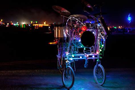 Drum Set Bike Burning Man 2013 | View all of my Burning Man … | Flickr