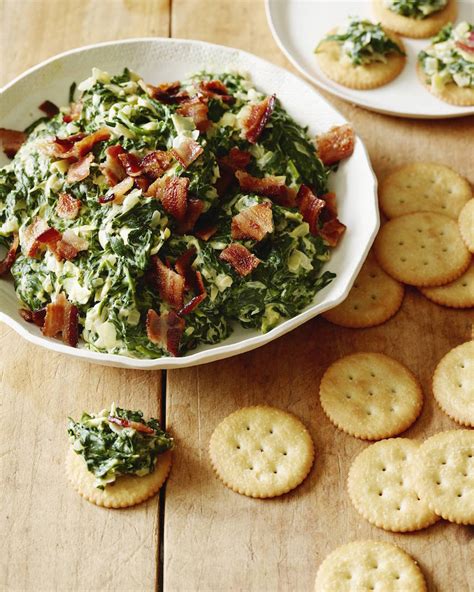 Spinach Bacon Artichoke Dip - What's Gaby Cooking