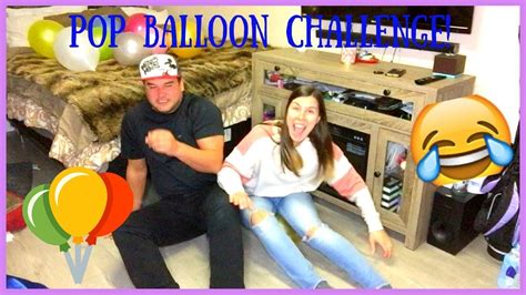 BALLOON POP CHALLENGE!! - YouTube