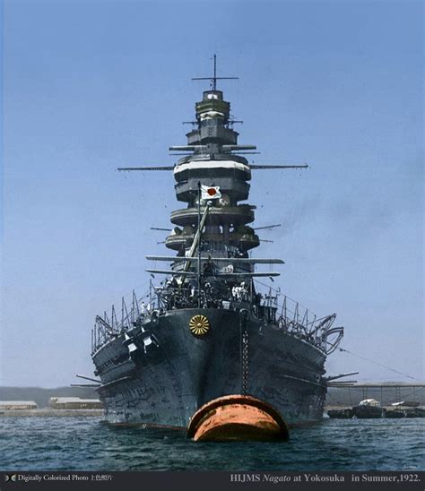 IJN Nagato Military Art, Military History, Marine Francaise, Capital Ship, Imperial Japanese ...