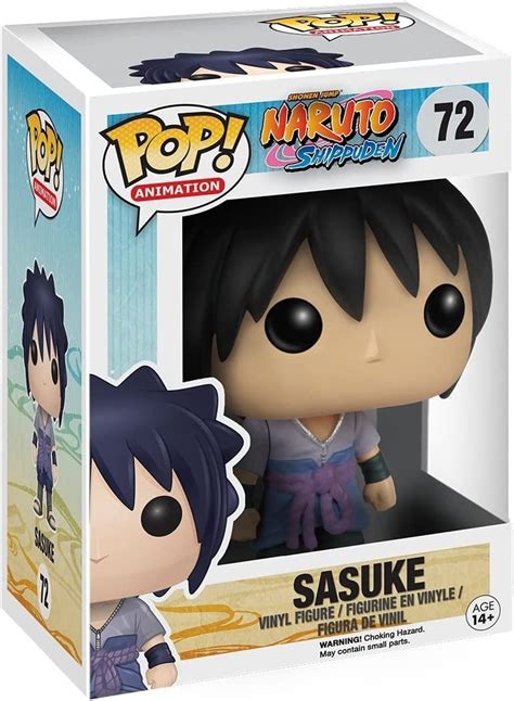 Amazon.com: Funko POP Anime: Naruto Sasuke Action Figure Multi, Standard : Toys & Games