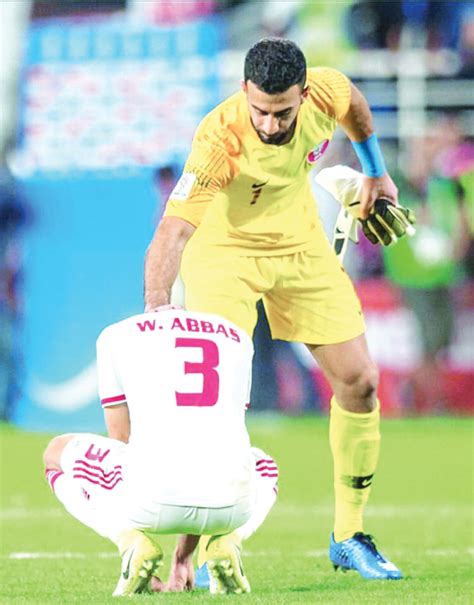 Qatar keeper Saad al Sheeb sets new record, wins hearts - Read Qatar ...