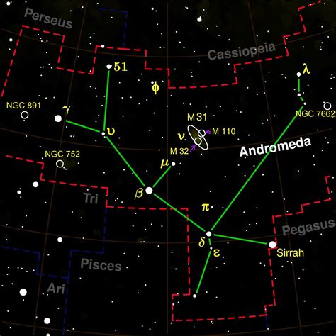 Astronomia: Andromeda ( Andrómeda )