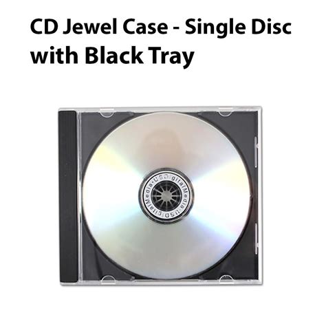 Standard Clear Jewel Case – Duplication Center Media