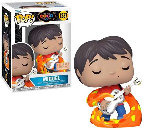 Funko Disney Pixar Coco POP Disney Miguel Vinyl Figure with Guitar ...