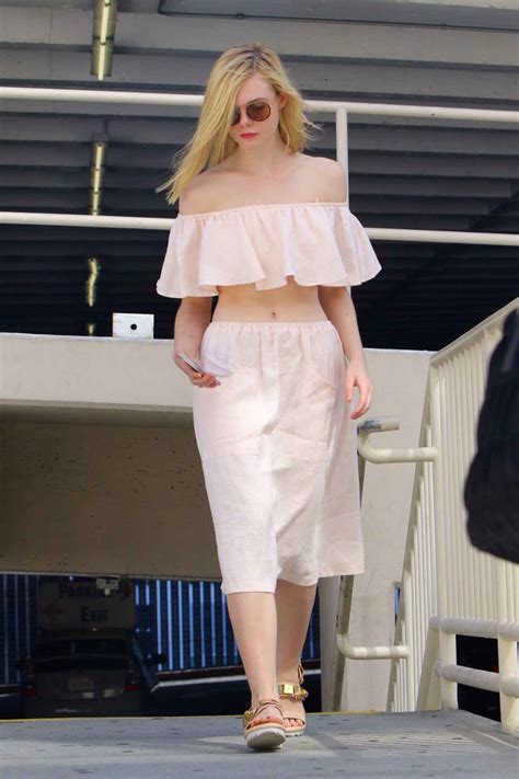 Elle Fanning Style – Out in Hollywood, October 2015 – celebsla.com