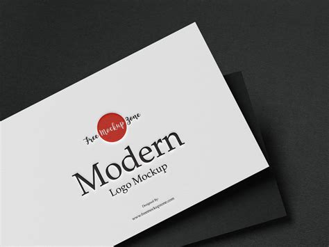 Free Modern Logo Mockup 2019 - Free Mockup ZoneFree Mockup Zone