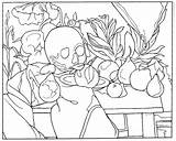 Cezanne Coloring Pages sketch template