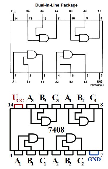 7408 Datasheet - Quad 2-Input AND Gates - DM7408 Fairchild