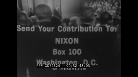 JOHN F. KENNEDY & RICHARD NIXON 1960 PRESIDENTIAL ELECTION CAMPAIGN CLIPS POLITICAL ADS XD72324 ...