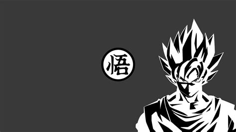 Dragon Ball Wallpaper White Goku Black And White Wallpapers | Images ...