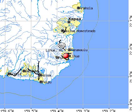 Lihue, Hawaii (HI 96766) profile: population, maps, real estate ...