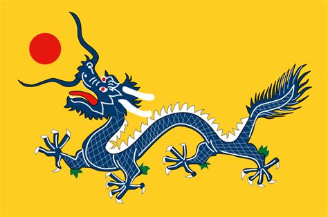 Bestand:Flag of the Qing dynasty (1889-1912).svg - WikiWoordenboek