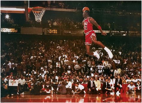 Amazon.de: Michael Jordan XXL Poster Slam Dunk Contest (137cm x 99cm ...