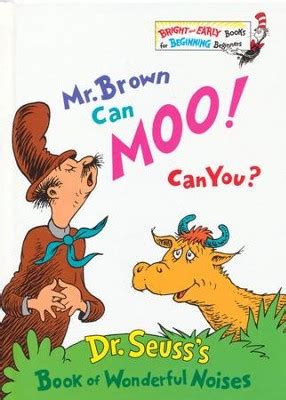 Mr. Brown Can Moo! Can You?: Dr. Seuss: 9780394806228 - Christianbook.com