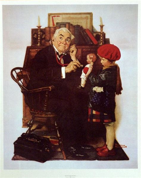 Norman Rockwell "The Doctor and Doll" by Norman Rockwell Art | #1800182985