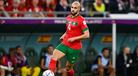 Morocco's Sofyan Amrabat's admits poor preparation for game against Spain: "I stayed up with the ...