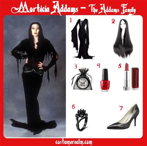 Morticia Addams Costume 🖤 | Halloween Costume Guide