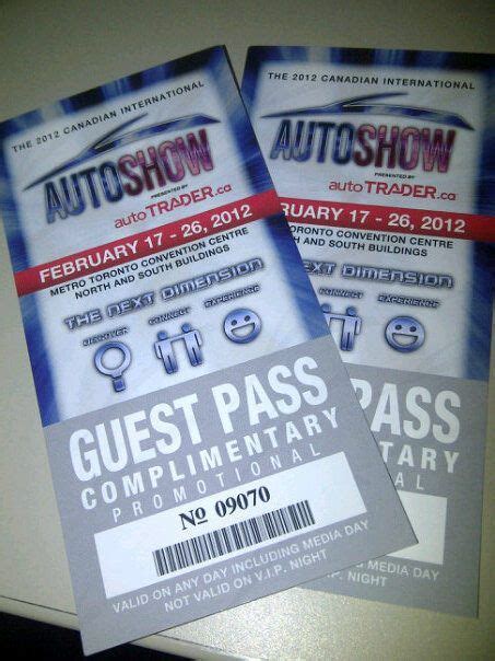 ALTA Group: Free Canadian International Auto Show Tickets!