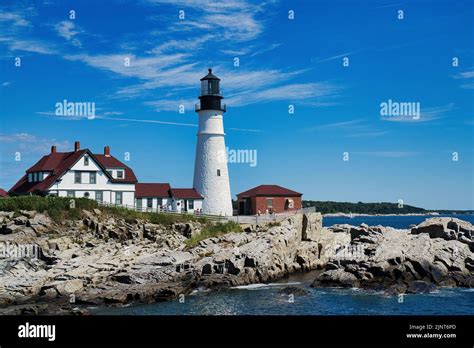 Portland Head Light Stock Photo - Alamy