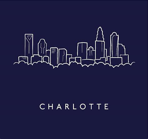 Royalty Free Charlotte Skyline Clip Art, Vector Images & Illustrations ...