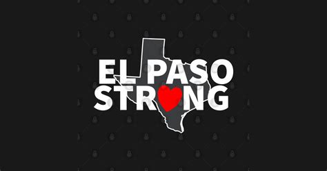 El Paso Strong Heart - El Paso Strong - Posters and Art Prints | TeePublic