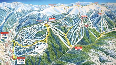 Keystone Ski Resort Trail Map - Bobbie Stefanie