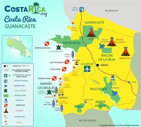 interactive map costa rica vacations costa rica vacations - HD 1800×1626 - image #4 | Costa rica ...