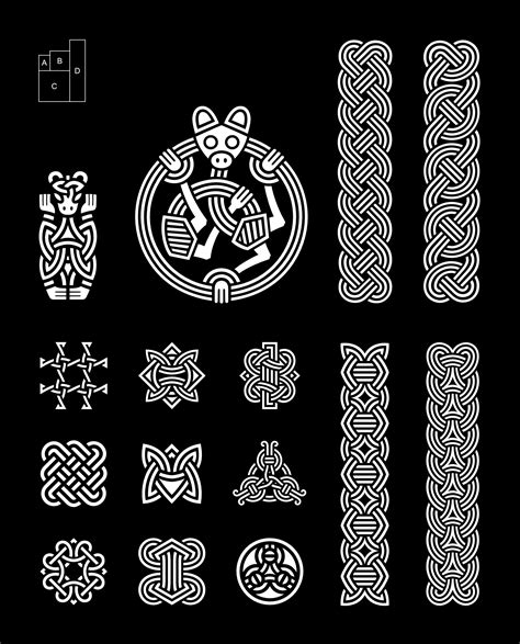 Borre Style | Viking art, Viking knotwork, Norse tattoo