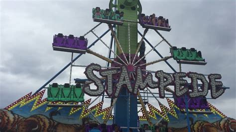 NY State Fair rides stumble at the start - YouTube