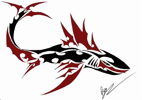 Pitbull Tribal Tattoo Designs Beautiful Hawaiian Tribal Shark Tattoo Designs Wallpaper Tribal ...